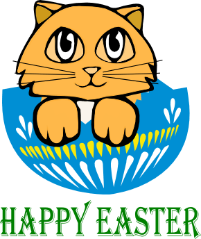 Happy Easter from Bad Cat Chris