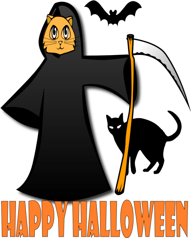 Happy Halloween from Bad Cat Chris