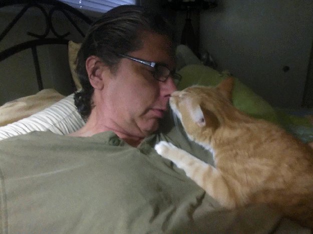 Chuck and Bad Cat Chris